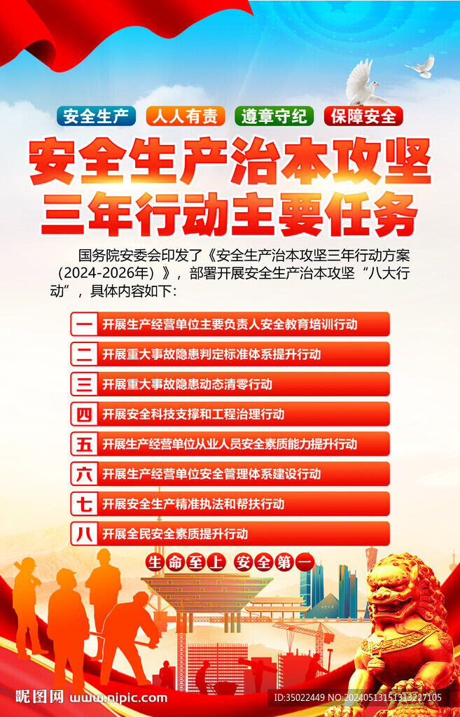 安全生產(chǎn)治本攻堅三年行動