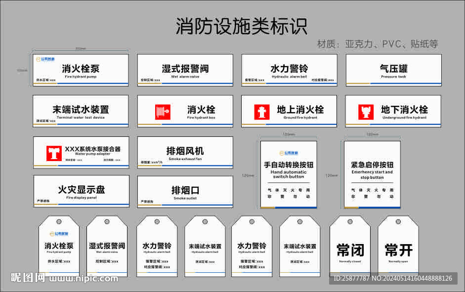 消防標識牌