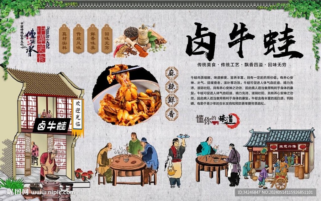 鹵牛蛙