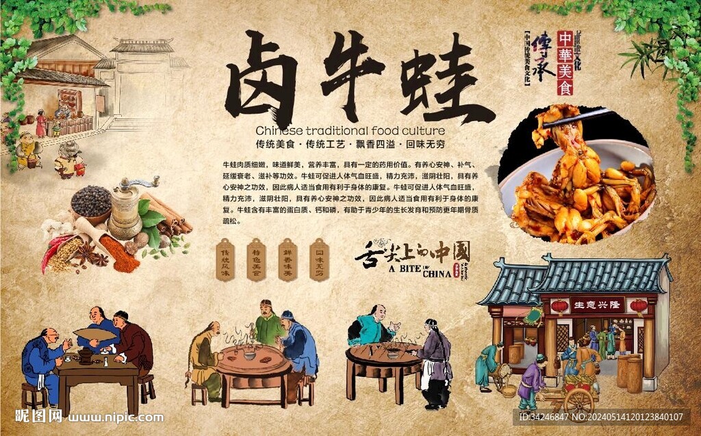 鹵牛蛙