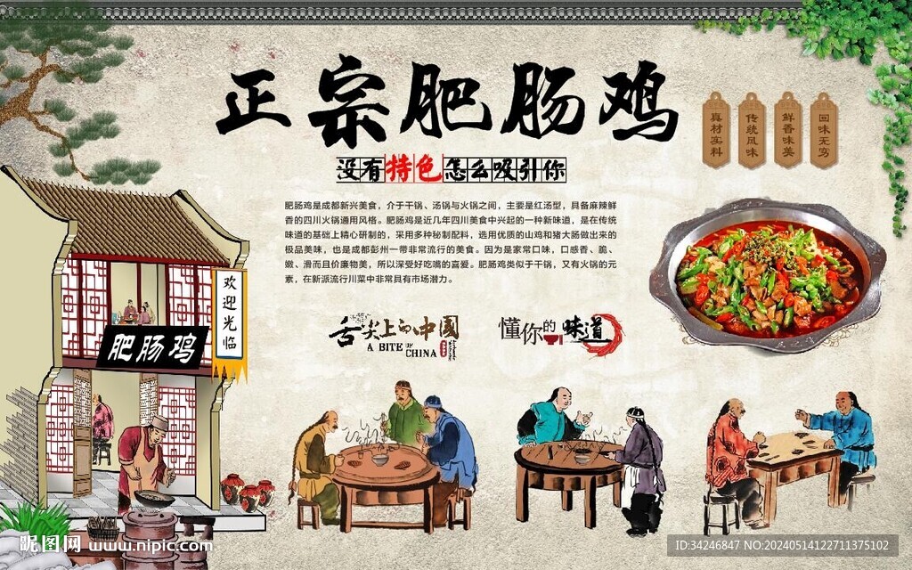肥腸雞