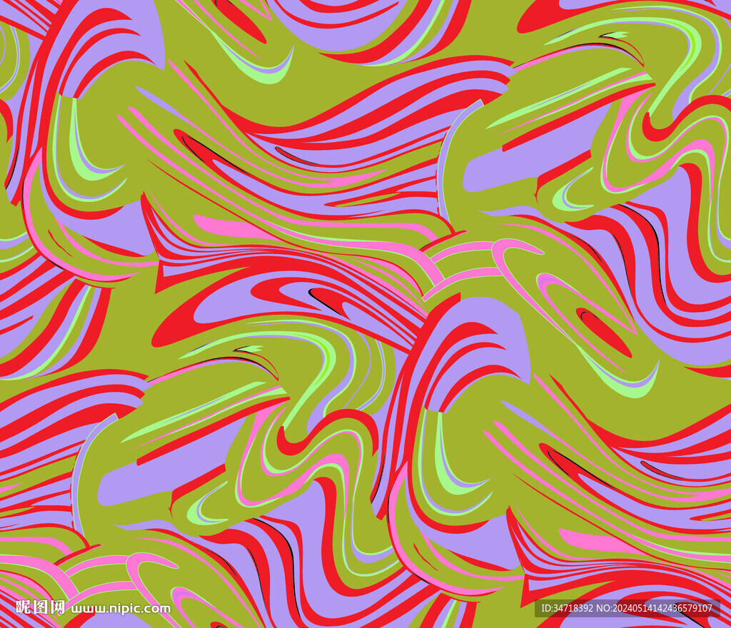 波紋線條