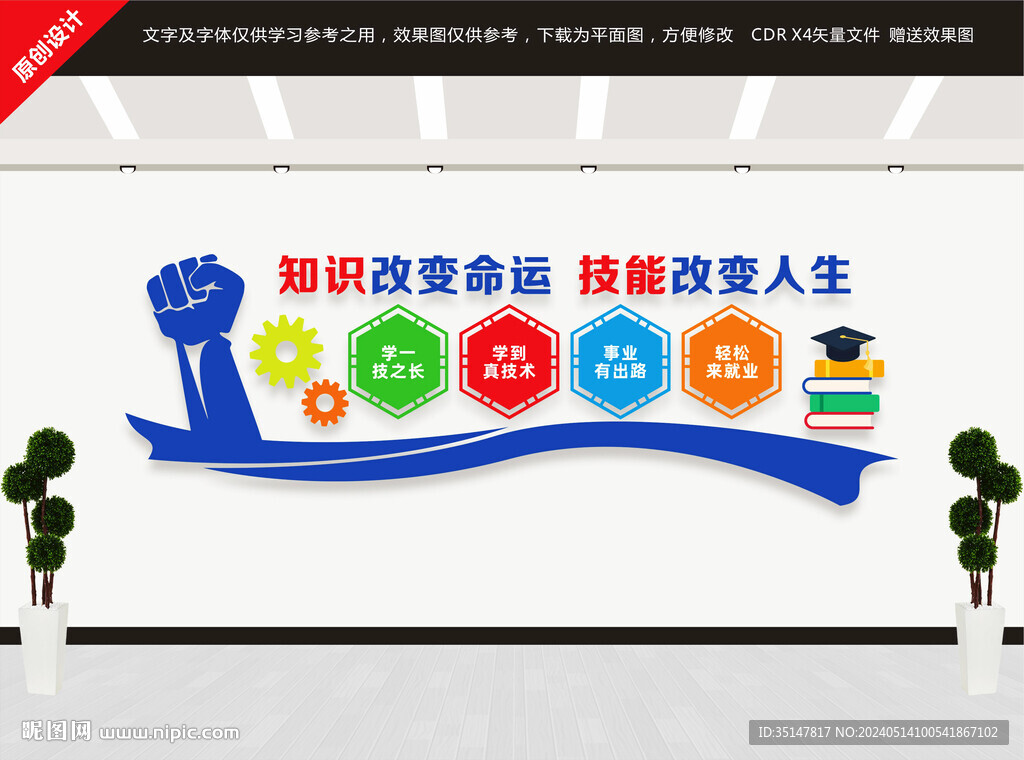 技能文化墻
