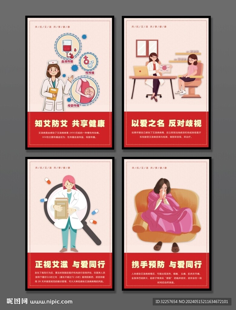 艾滋病海報(bào)