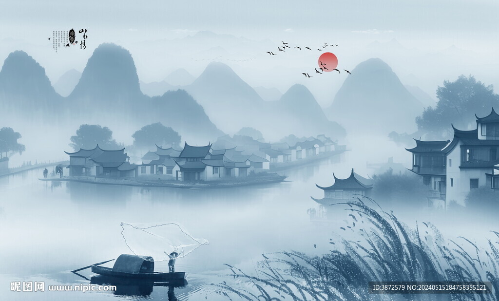 客廳山水畫(huà)