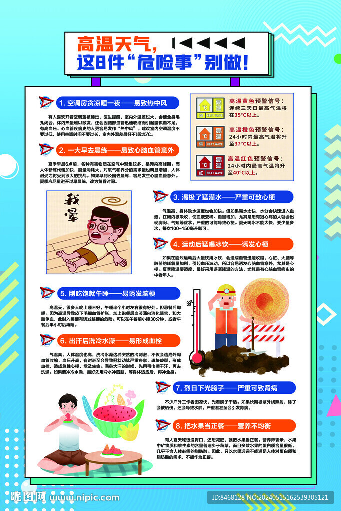 高溫海報