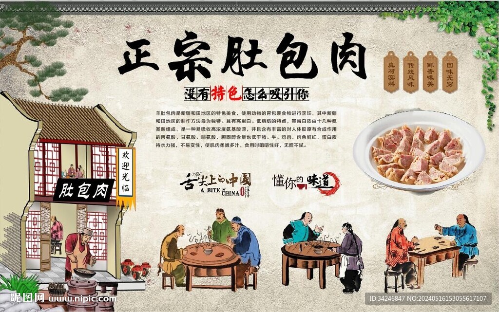 肚包肉