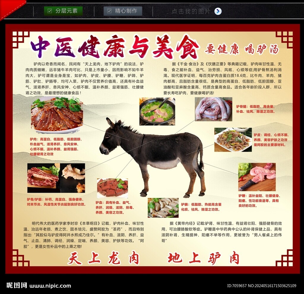 天上龍肉地上驢肉