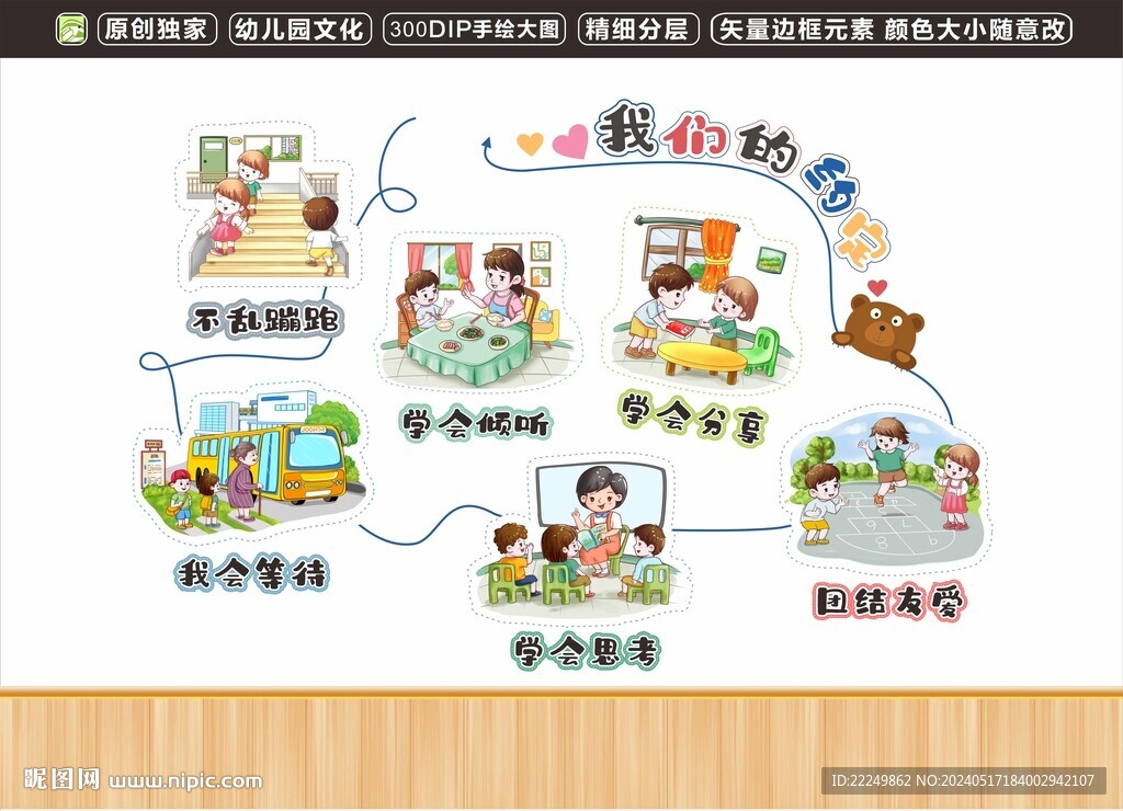 幼兒園文化裝飾