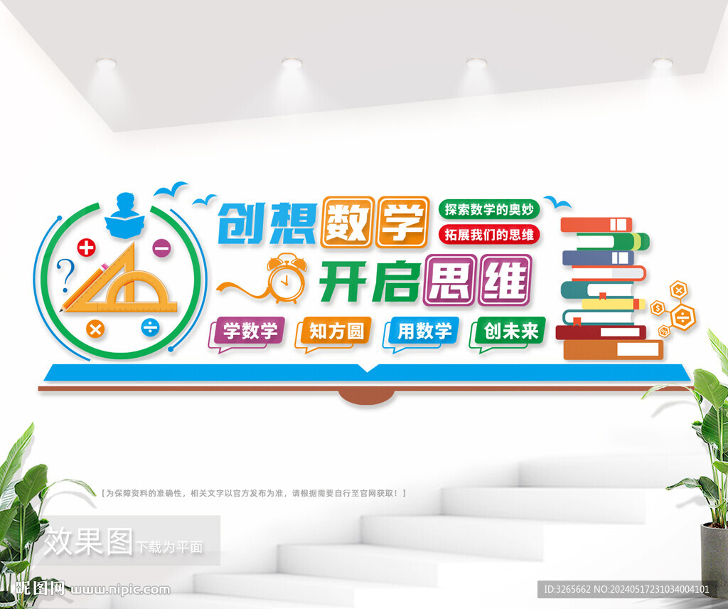 奧數(shù)數(shù)學文化墻圖片