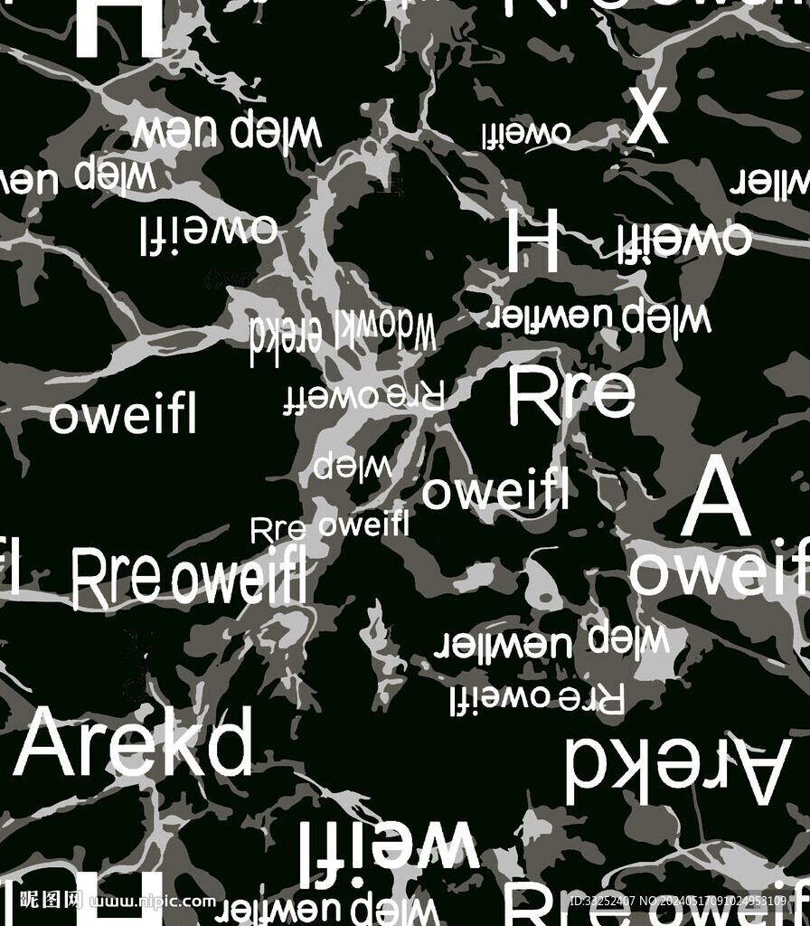 閃電 字母 