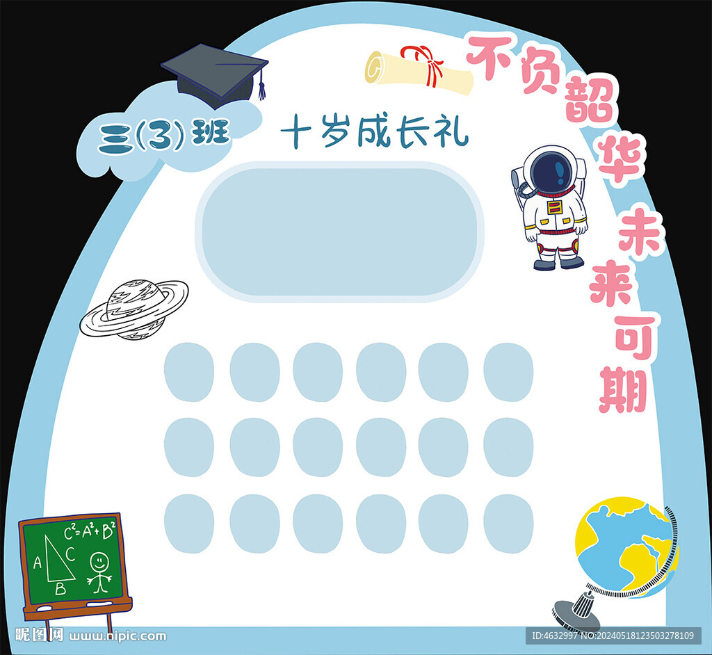 十歲照片墻