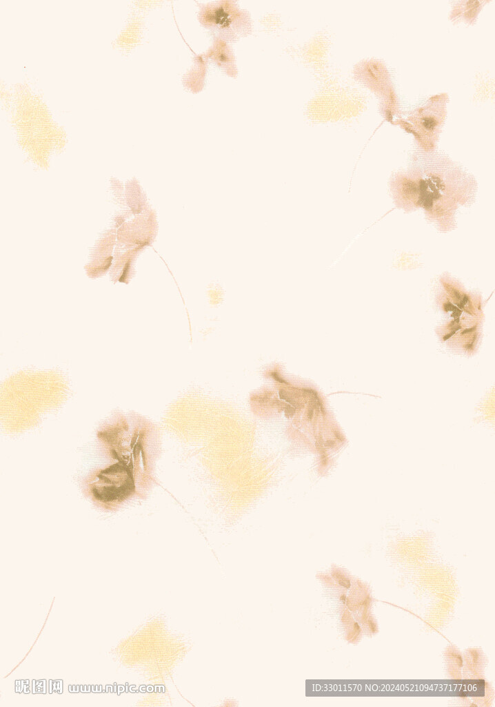 水彩花 