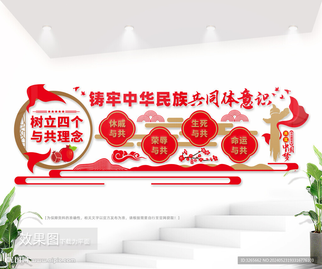 中華民族共同體意識(shí)民族團(tuán)結(jié)圖片
