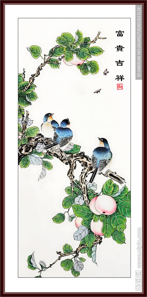 國畫花鳥工筆 