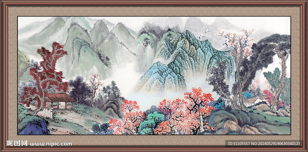 中國畫山水 