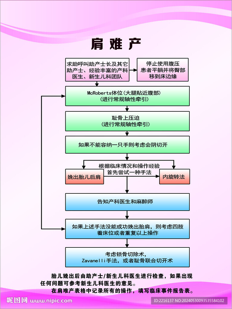 肩難產流程
