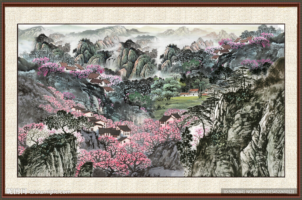 辦公室山水