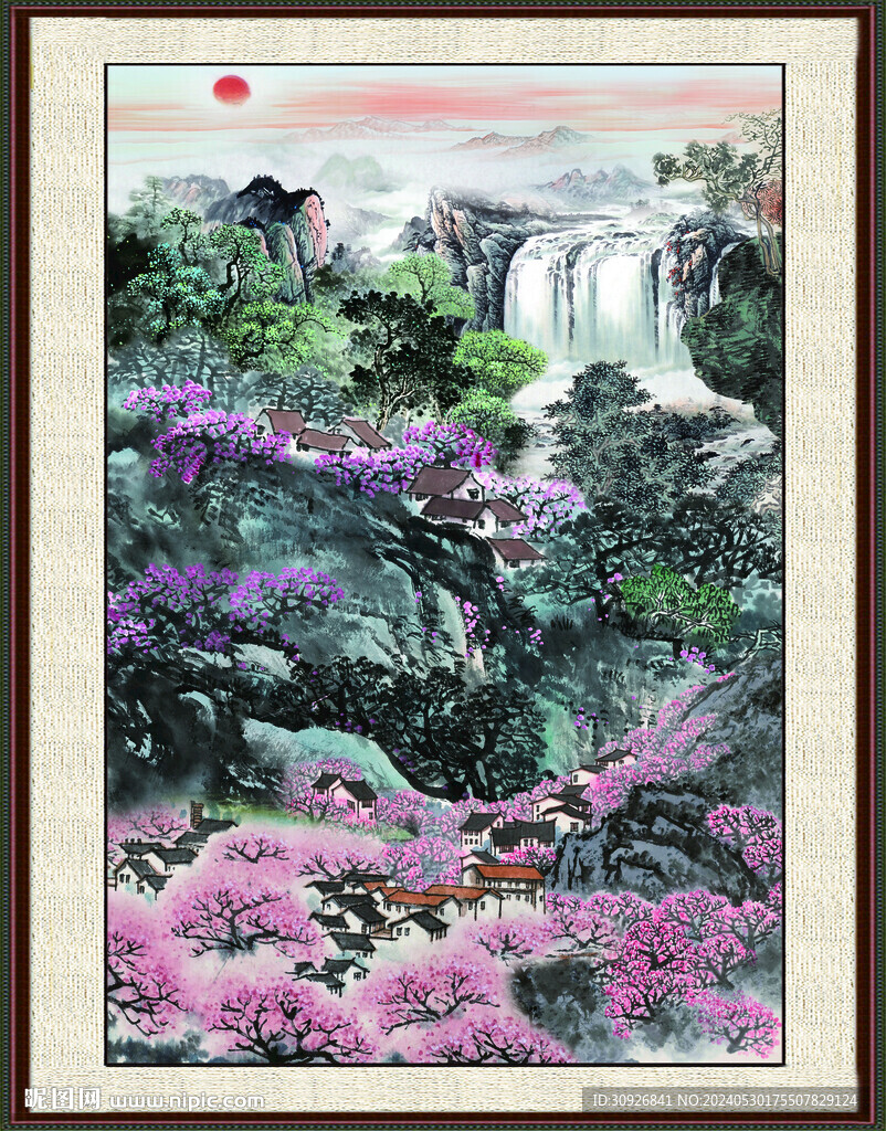 中堂國(guó)畫(huà) 