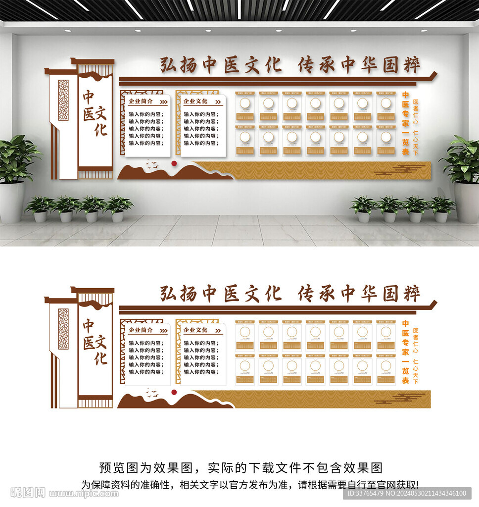 中式醫院專家醫生介紹欄