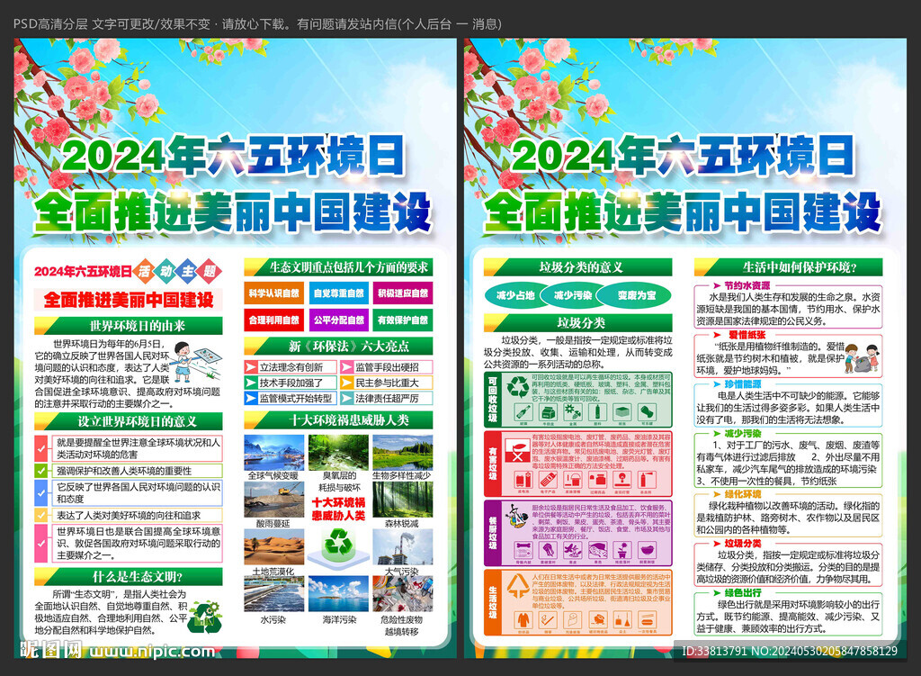 環境日宣傳冊