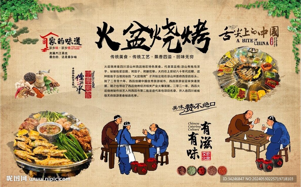 火盆燒烤