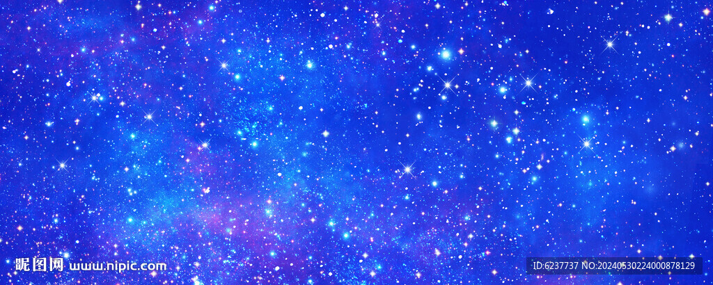 藍色星空天花軟膜背景墻