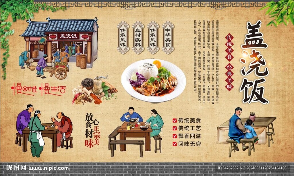 蓋澆飯