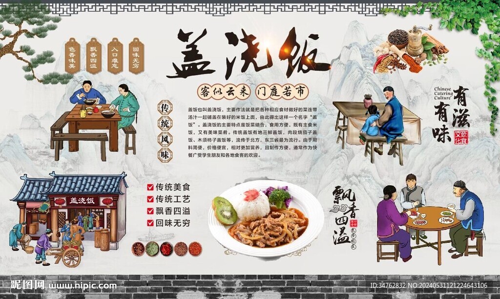蓋澆飯