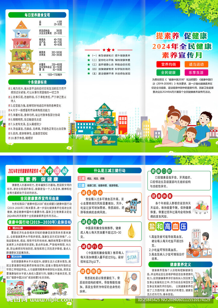 2024年全民健康素養(yǎng)宣傳月