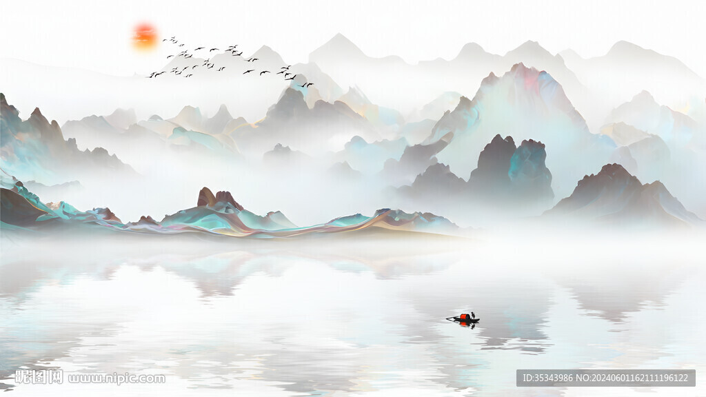 意境山水風(fēng)景畫