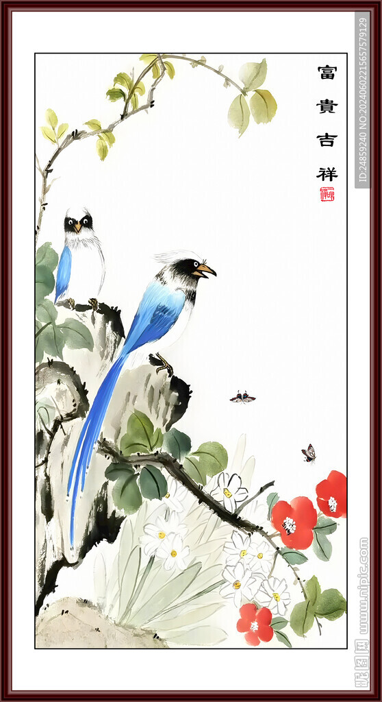 花鳥國畫工筆畫