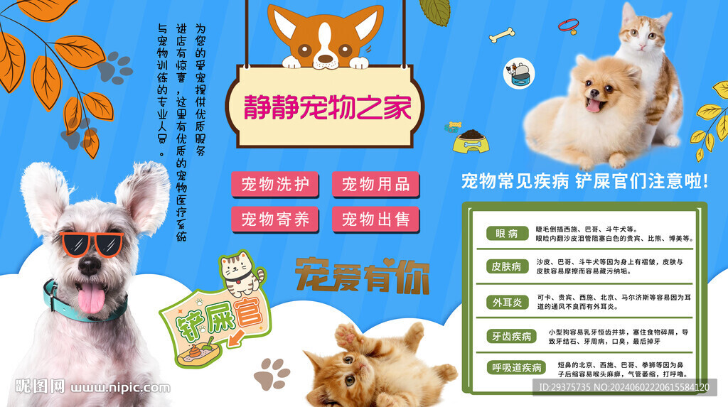 寵物之家背景墻