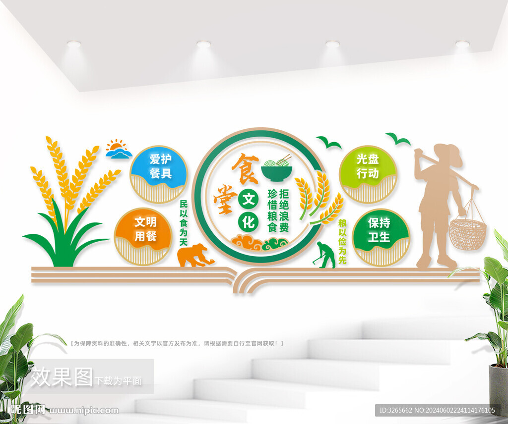 食堂餐廳標語文化圖片
