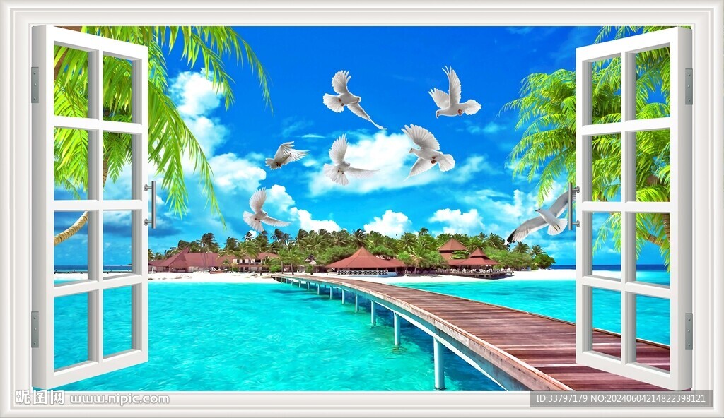 海景木棧道