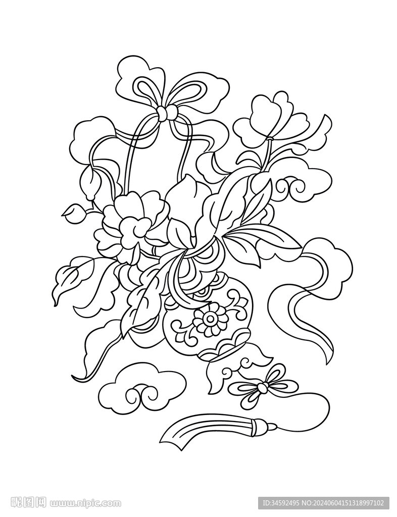 花籃紋樣
