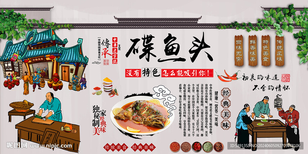 碟魚頭