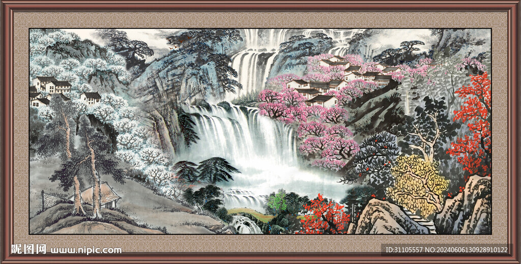 山水風景