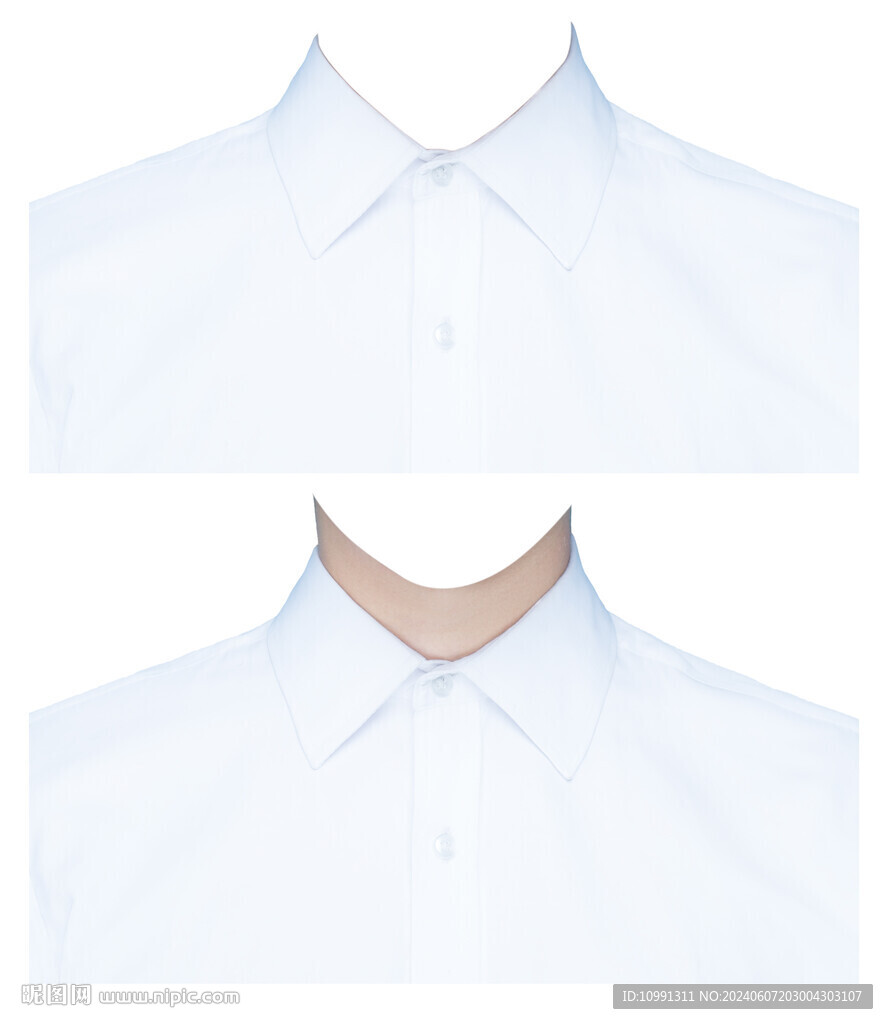 男人白襯衫衣服素材