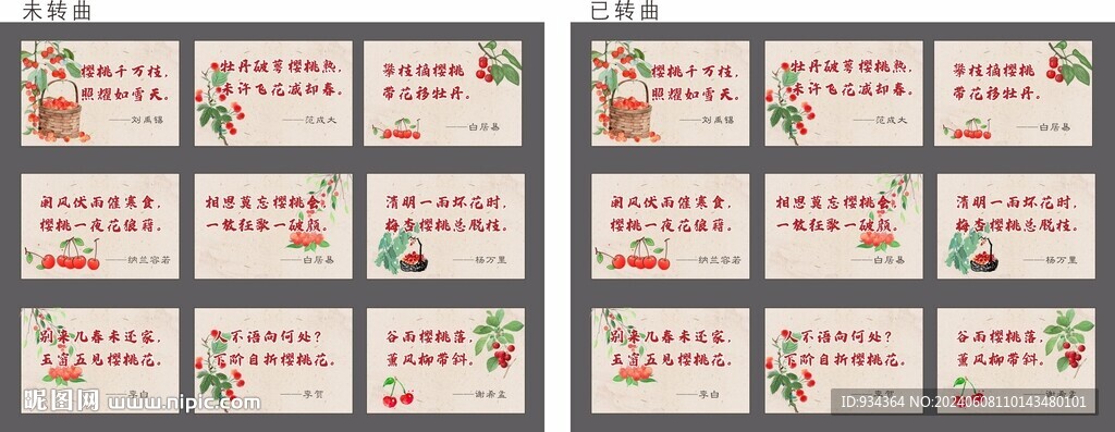 櫻桃 古詩詞