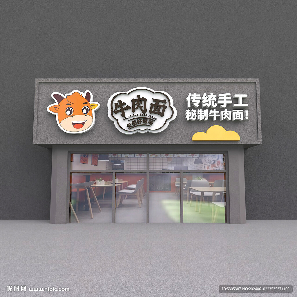 牛肉面門頭