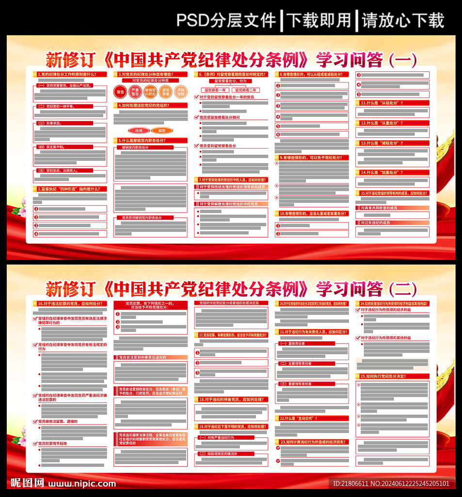 黨的紀律處分條例