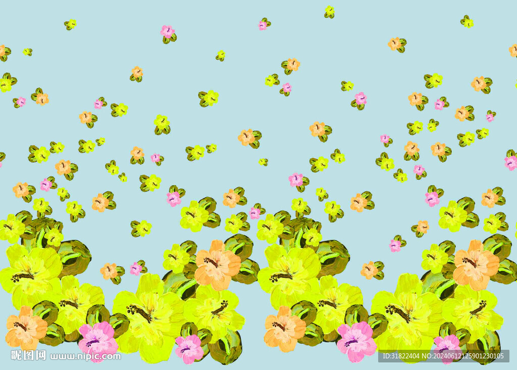 定位花