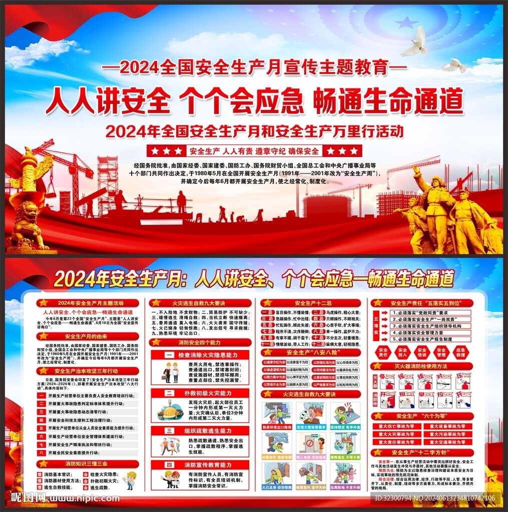 安全生產(chǎn)月宣傳欄