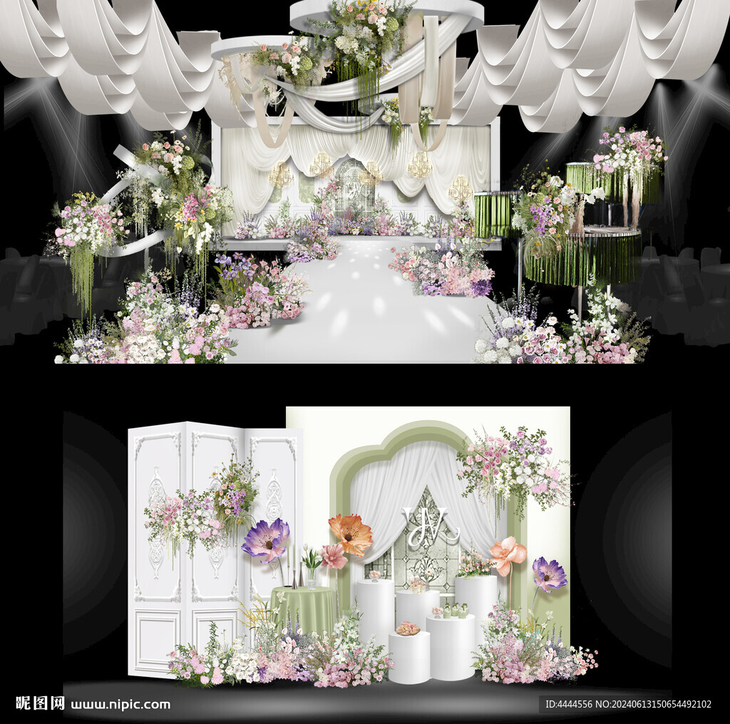 結(jié)婚舞臺(tái)背景