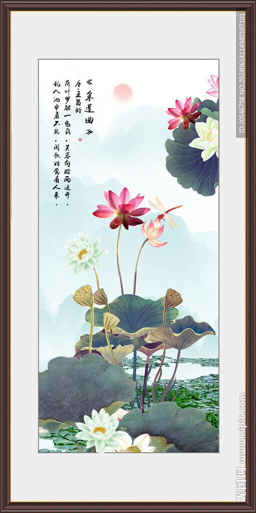 荷花圖