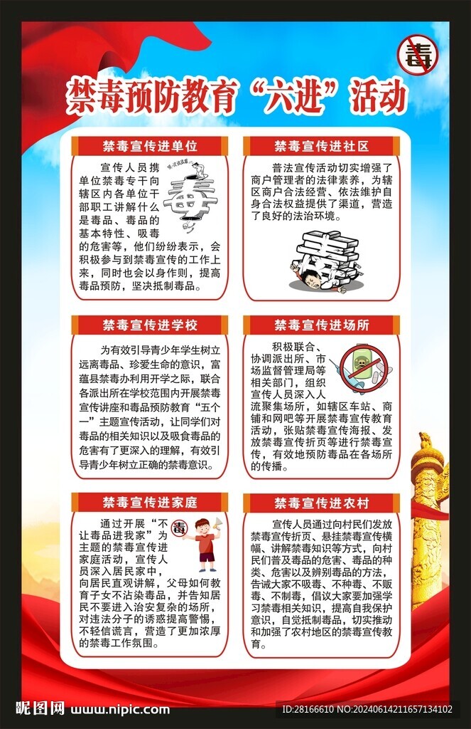 國際禁毒日海報