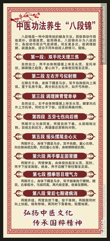 中醫健康養生展架