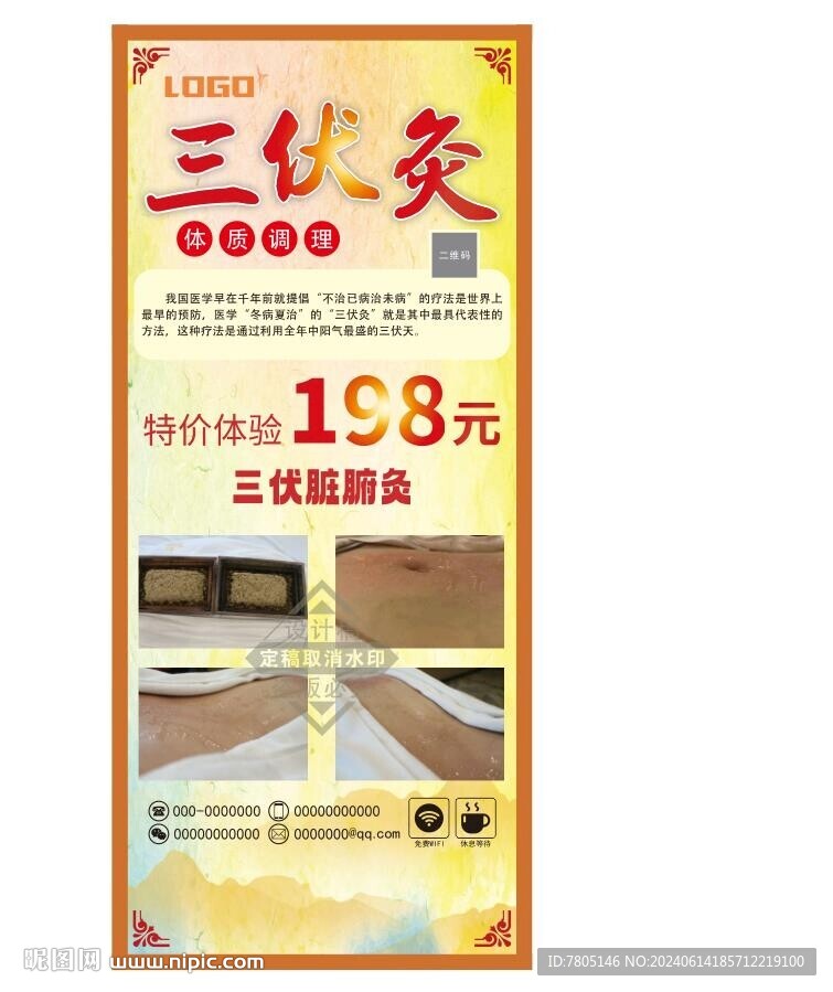 三伏灸展板 