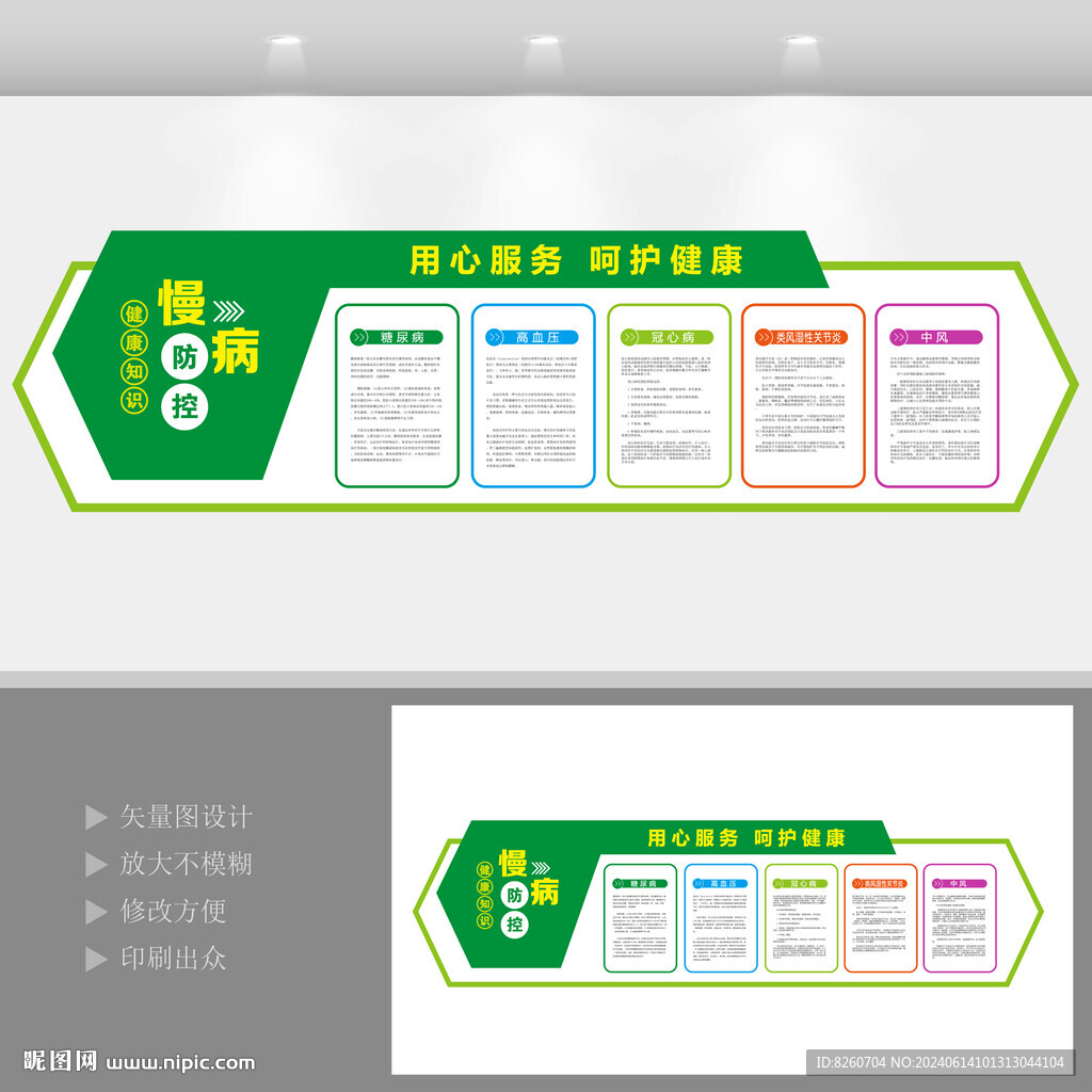 預(yù)防慢性疾病文化墻